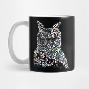 Owl Electric Silhouette 02 Mug